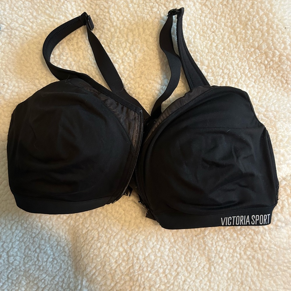 Victoria's Secret Black Sports Bra Full Coverage Comfort